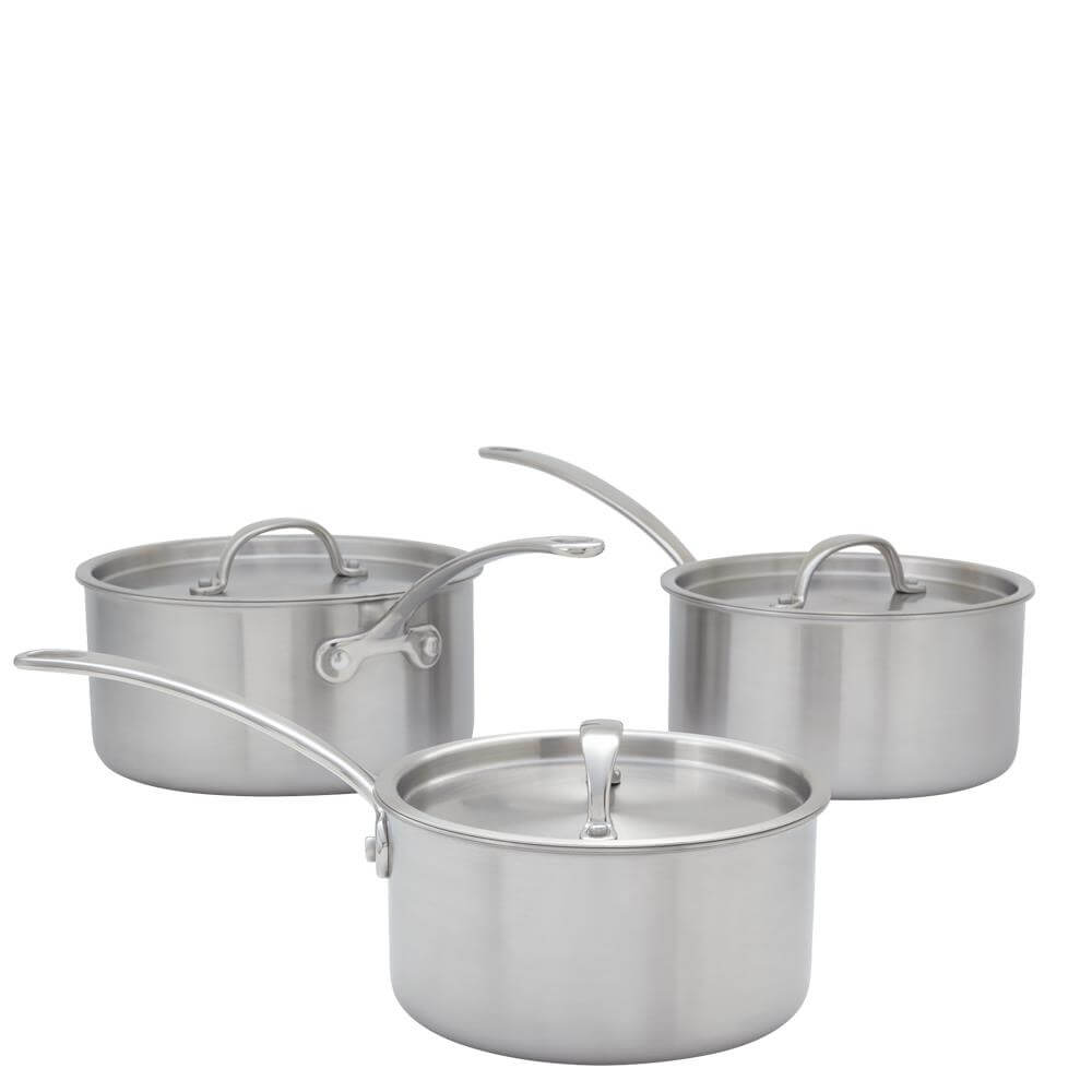 Stellar Eclipse 3 Piece Saucepan Set